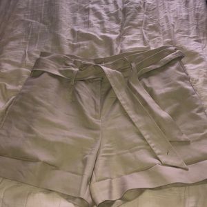 Beige Cargo Shorts from The Limited